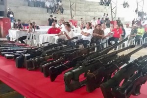 Maguindanao towns yield over 100 loose firearms 